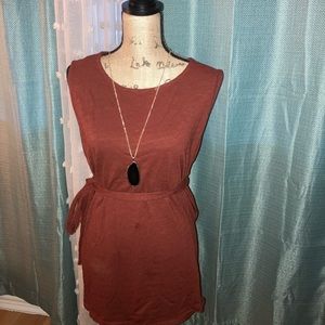 Ava & Viv Dress Shirt 4X Maroon